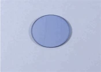 Färbte synthetischer Rubin Al2o3 lackierte blaue Saphirtitanfenster des Sapphire For Optical Blue-Saphirglases