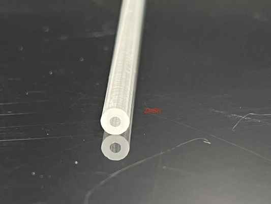 Quarz-fixiertes Silikon optischer polierter Sapphire Tube/Rod K9 hoher Härte-Widerstand
